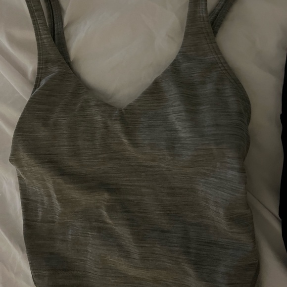 Gray Lulu aligh tank size 0 - Picture 1 of 1